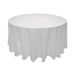 Nappe ronde blanche 2.80m