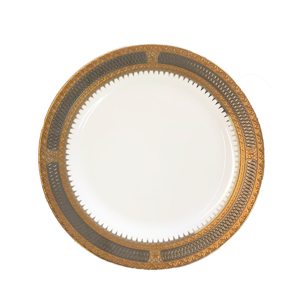 Assiettes arabesques Or