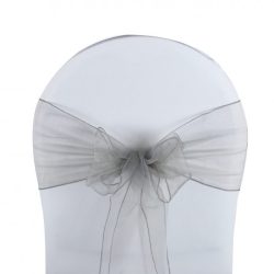 Noeuds de chaises organza plusieurs coloris