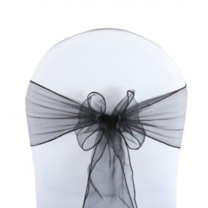 Noeuds de chaises organza plusieurs coloris