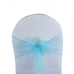 Noeuds de chaises organza plusieurs coloris