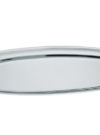 plat inox ovale