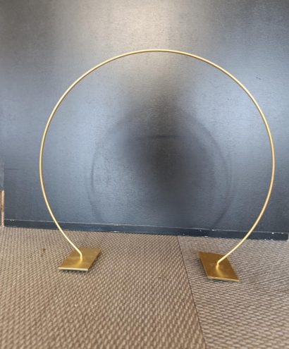 arceau de table or