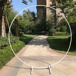 Arche ronde blanche 2m