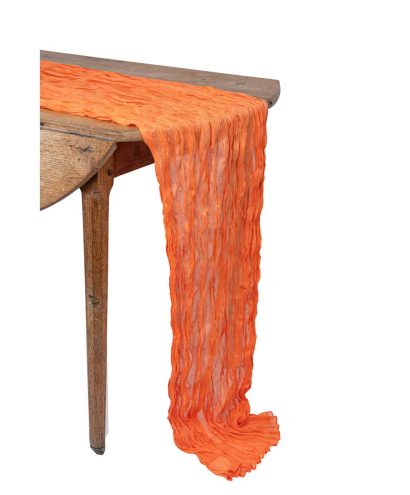 chemin de table orange
