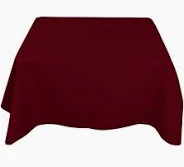 Nappe Carré Polyester Lie de Vin 3m x 3m