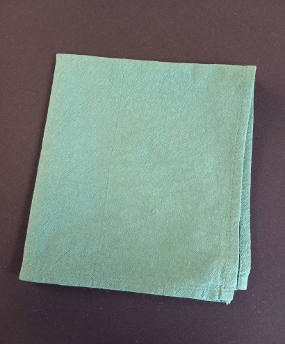 serviette vert sauge