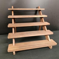 Présentoir à verrines bois 5 étages.