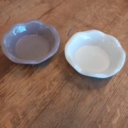 Ramequin Bord Dentelle Vanille/Chocolat