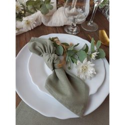 Serviette Vert Sauge